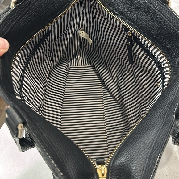 Kate Spade ♠️ Cobble Hill Black Pebbled Leather Kiernan Shoulder Bag - Picture 7 of 16